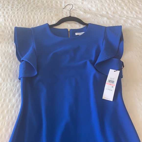 Royal Blue Calvin Klein Dress - Picture 5 of 5